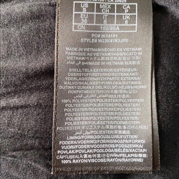 🔥Guess Long Sleeve Sexy Animal Print Dress Small - Picture 6 of 6